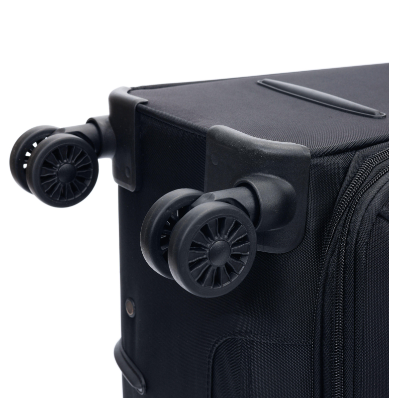 Чемодан TORBER Seyd, черн, нейлон 600D, 48 х 26.5 х 78см, 85л, T2021L-Black - фото 10