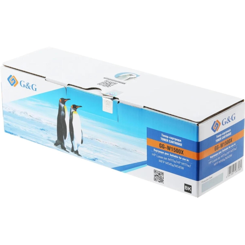 Картридж лазерный G&amp;G W1500X чер.для HP LaserJet M111a/M141a - фото 1
