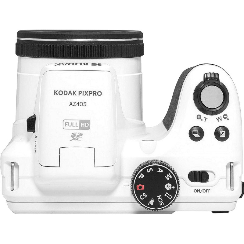 Фотоаппарат KODAK AZ405 White, 40-х опт зум, 20Мп, стабилизатор, питание АА - фото 3