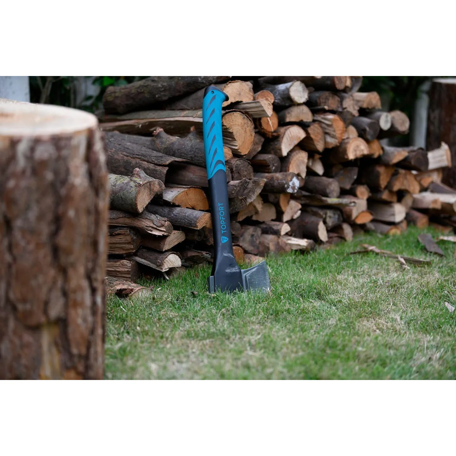 Топор универсальный Topfort Forestry 9/228мм, 440g/550g фибергласс - фото 5