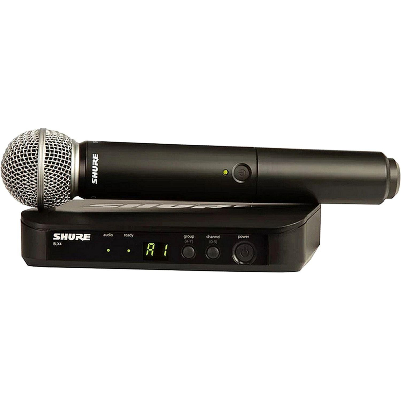 Радиосистема Shure BLX24E/PG58 K14, 1канальн, вокальная, капс. микр. PG58 - фото 1