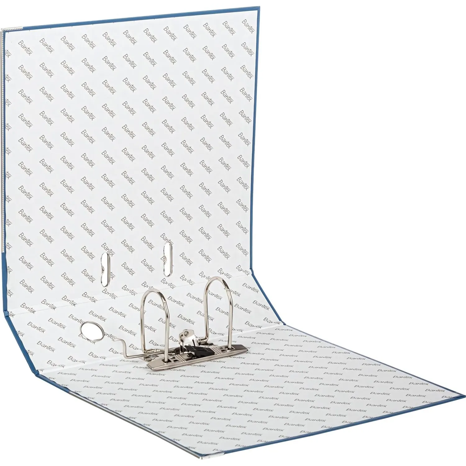 Папка-регистратор ECONOMY PLUS 80мм,син,ПБП1,карм.кор,мет.уг - фото 7