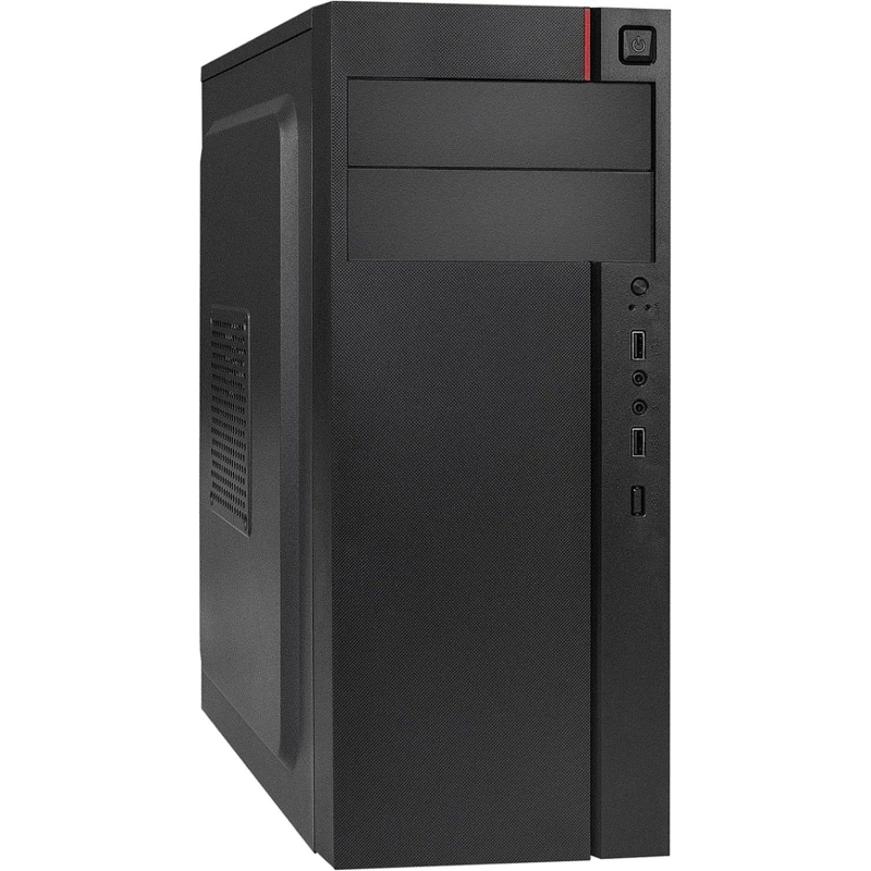 Корпус Miditower ExeGate AA-440-AA500 ATX, черный(EX290183RUS) - фото 1