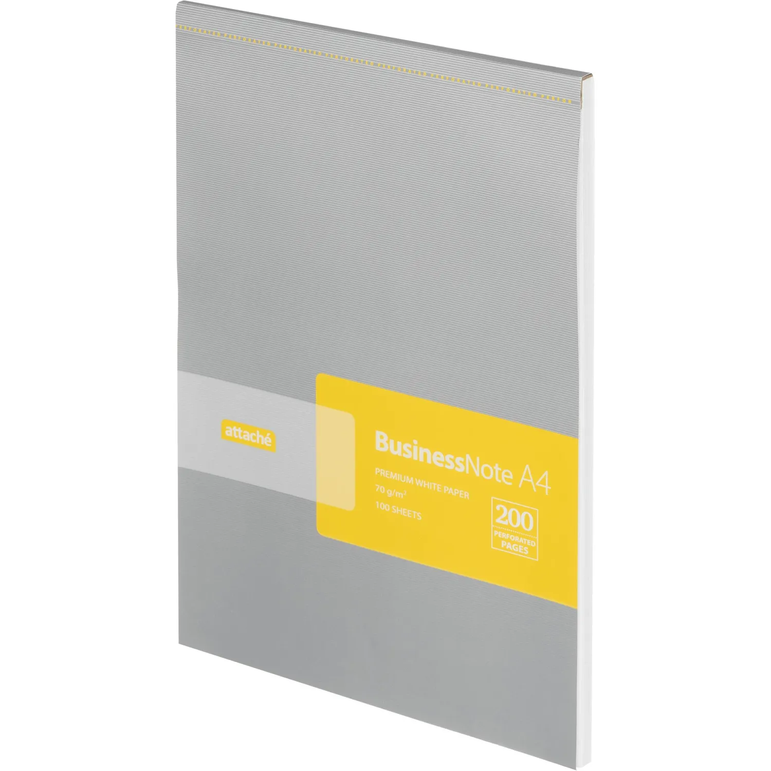 Блокнот МИКРОПЕРФОРАЦИЯ А4 100л. склейка ATTACHE чистый лист - фото 2