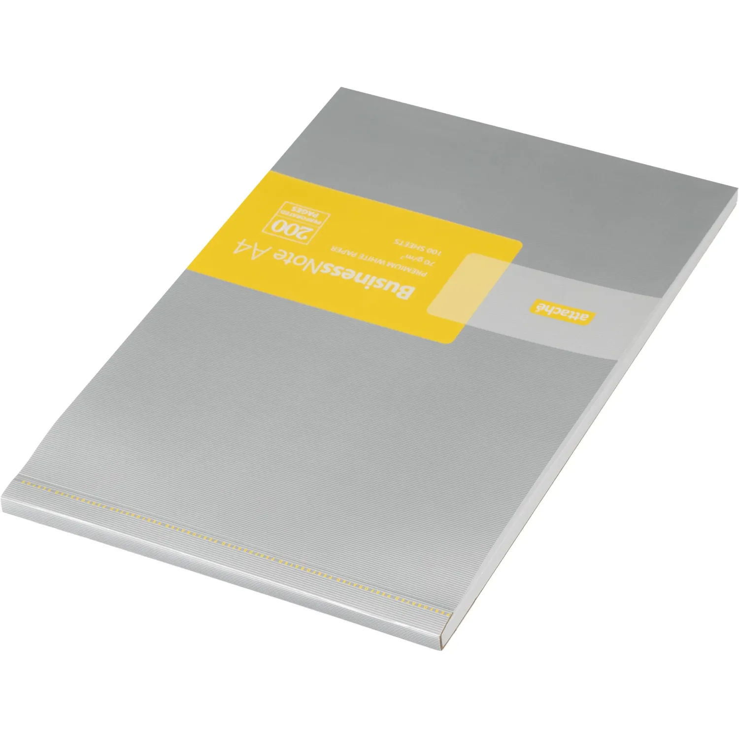 Блокнот МИКРОПЕРФОРАЦИЯ А4 100л. склейка ATTACHE чистый лист - фото 4