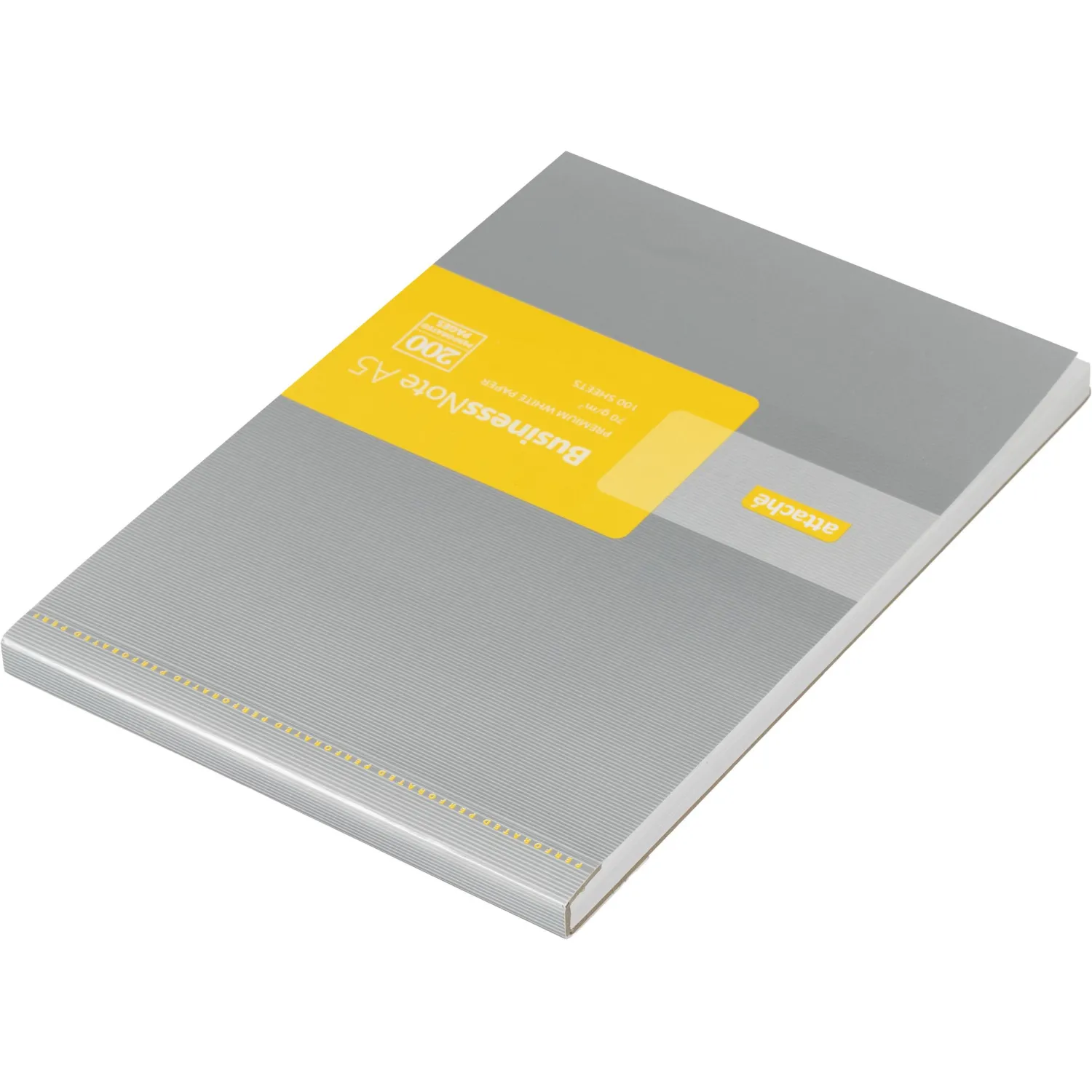 Блокнот МИКРОПЕРФОРАЦИЯ А5 100л. склейка АТТАСНЕ чистый лист - фото 4