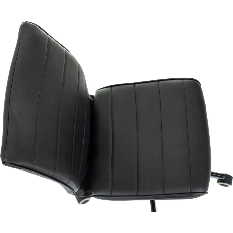 Кресло VB_EChair 303 PU черный эко.кожа крестов. металл черный - фото 8