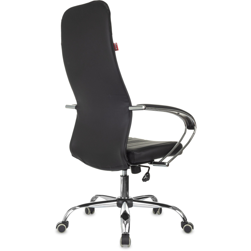 Кресло VB_EChair 655LT SL/TPU черный экокожа крестов. хром - фото 4
