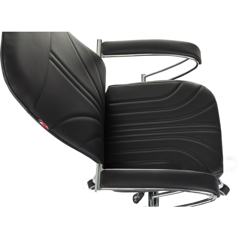Кресло VB_EChair 655LT SL/TPU черный экокожа крестов. хром - фото 6