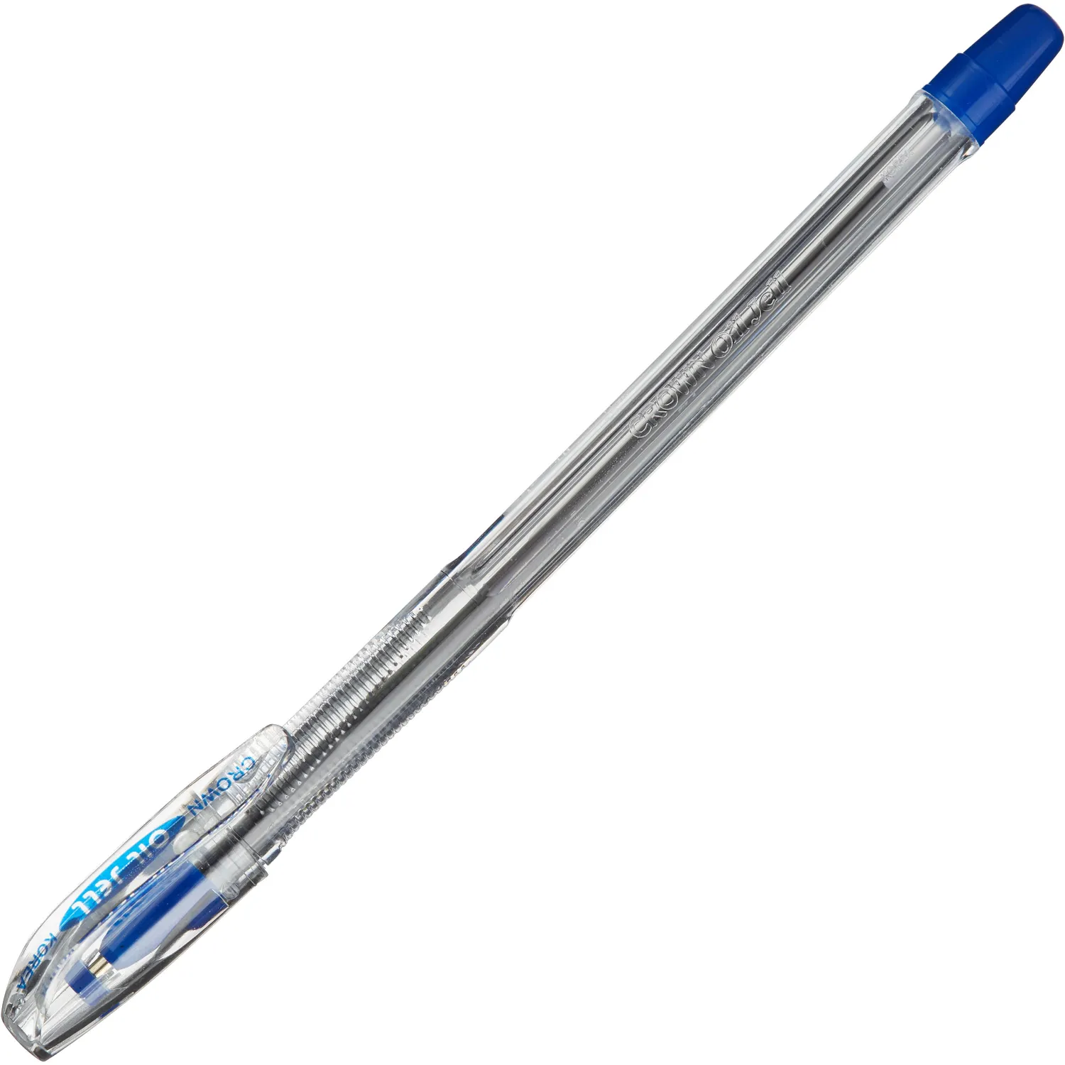 Ручка шариковая неавтомат. CROWN OJ-500 0,7мм. масл. основа. синий - фото 2