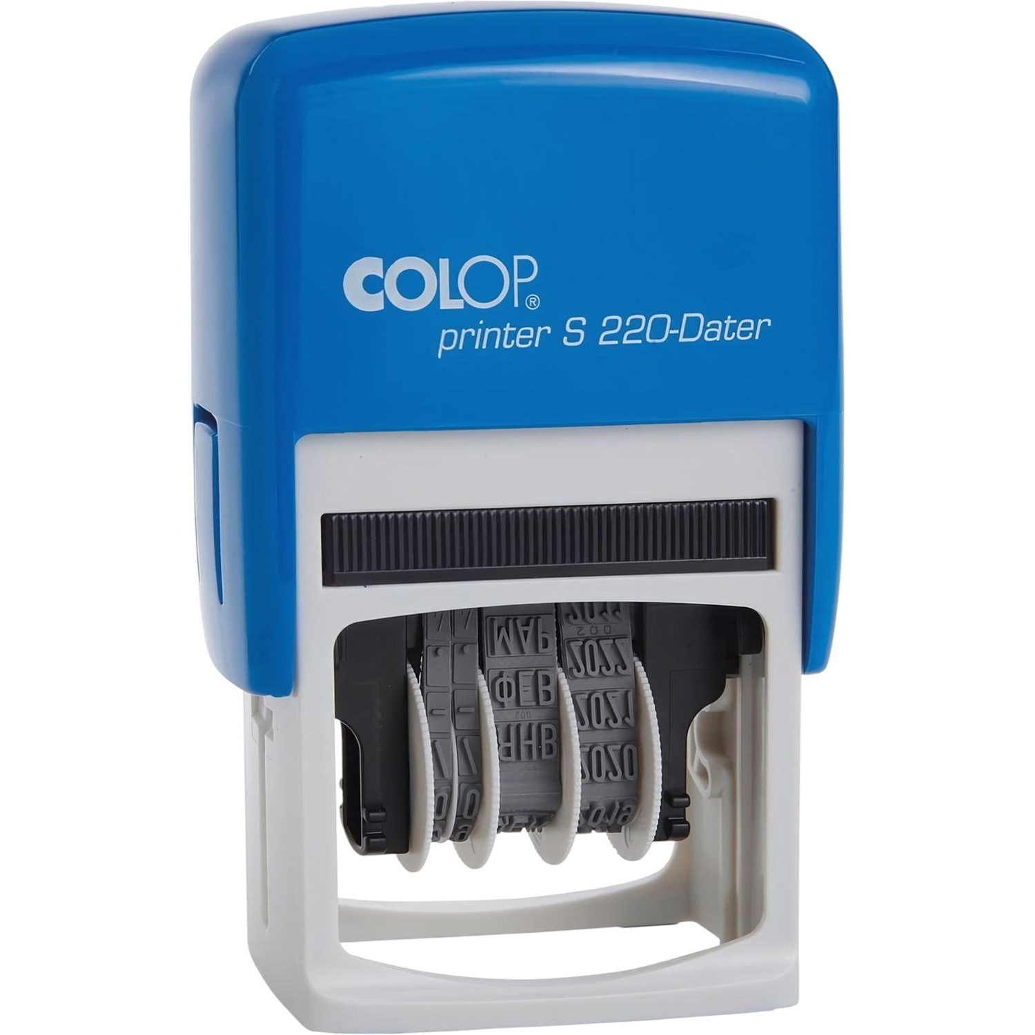 Датер автоматический пласт. S220 шрифт 4мм месяц букв. (аналог 4820)Colop - фото 2