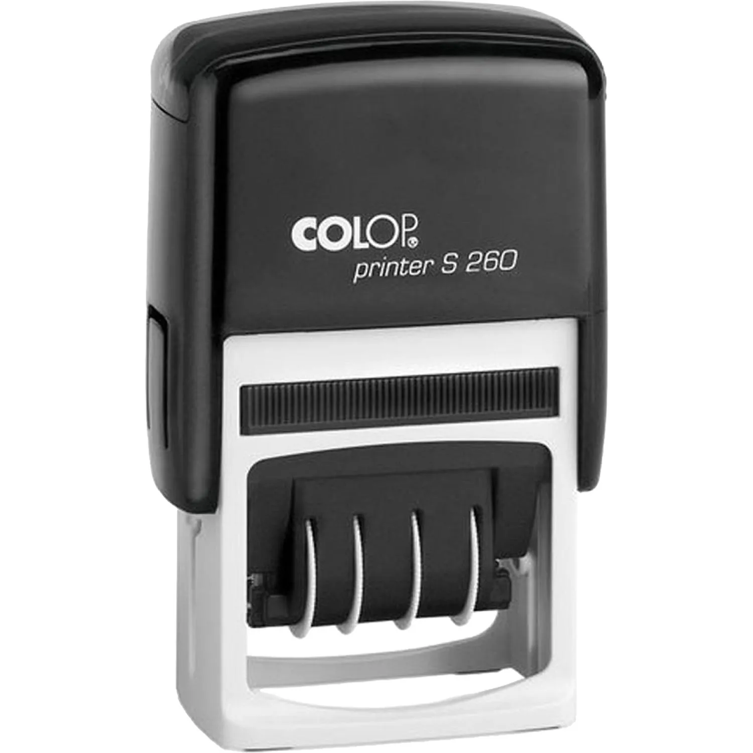 Датер автоматический со своб.полем пласт. S260 24х45мм,дата 4мм(аналог4750 - фото 1