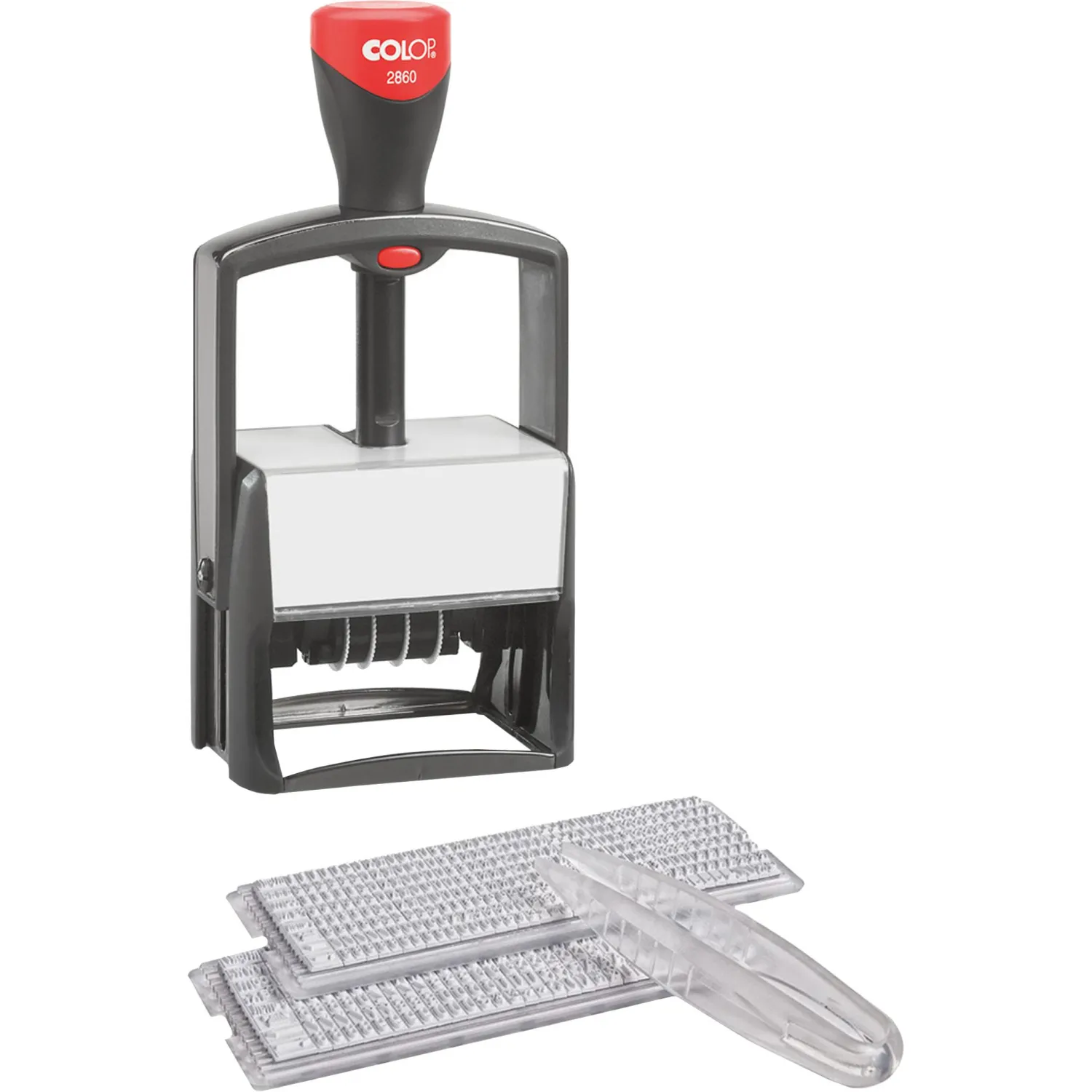 Датер автоматический самонаб.металл. S2860-Set 10-стр. 49х68мм (аналог 5485 - фото 2