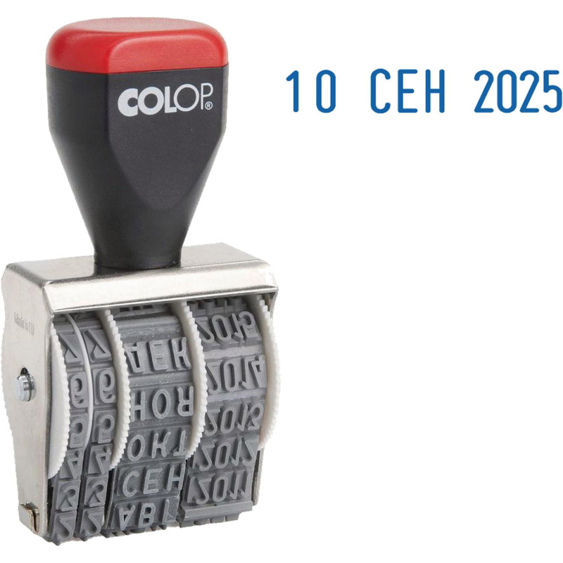 Датер ручной 5мм 05000 месяц букв.(аналог 1020) Colop - фото 1