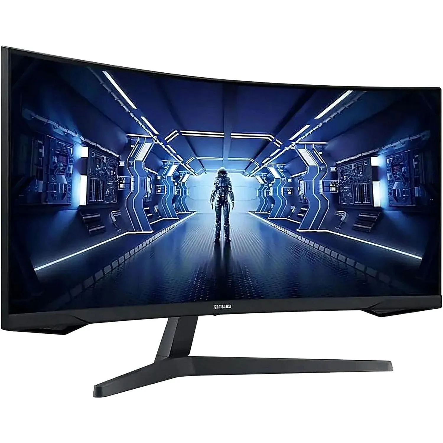 Монитор Samsung (LC34G55TWWIXCI)34/UWQHD/VA/165Hz/250cd/1ms/DP/HDMI - фото 2