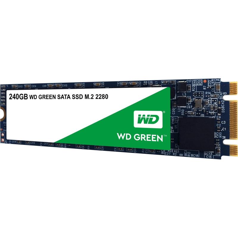 SSD накопитель WD SATA3 240G Green M.2 2280(WDS240G2G0B) - фото 3