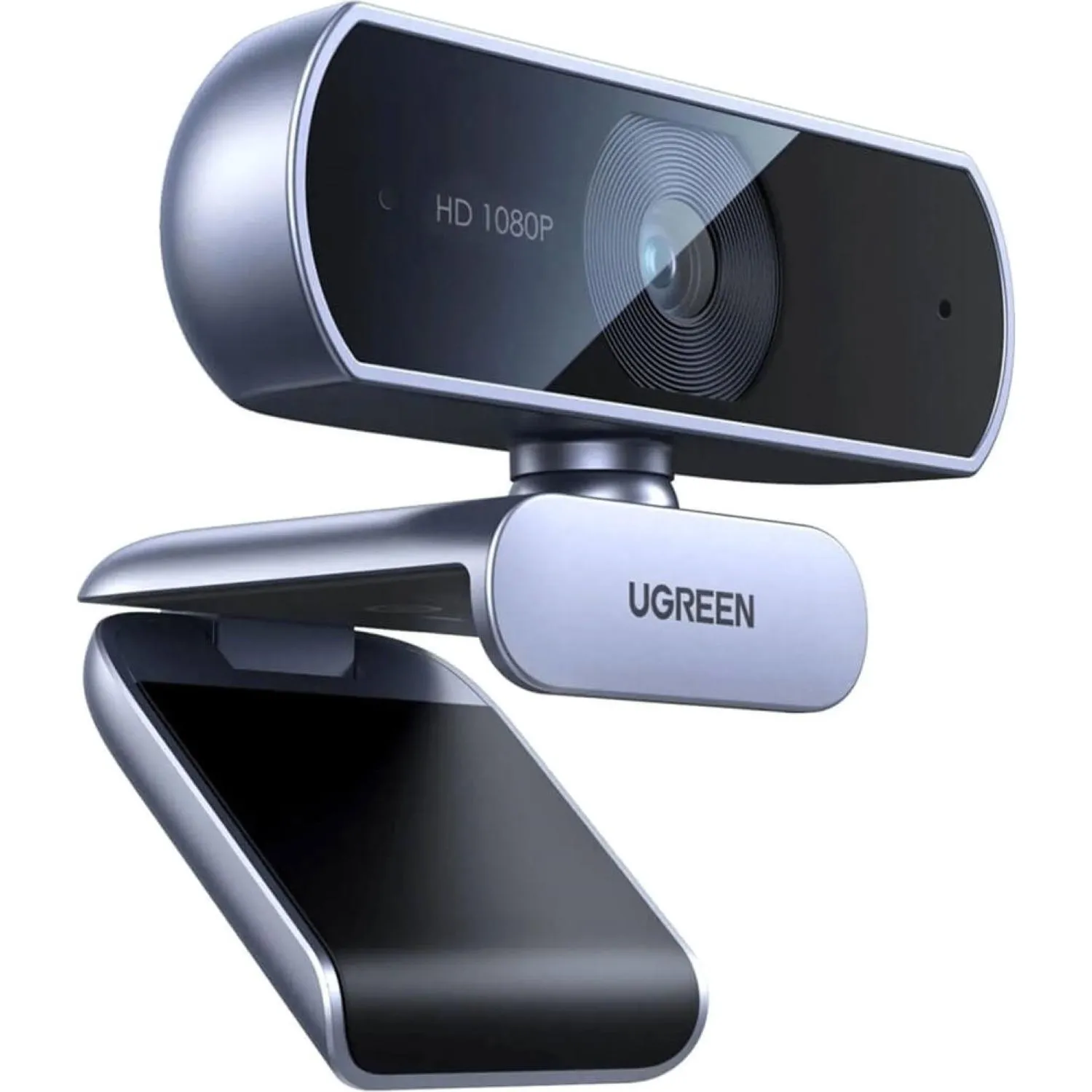 Веб-камера UGREEN CM678 (15728) USB WEB Camera 1080P@30hz цв. серебристый - фото 2