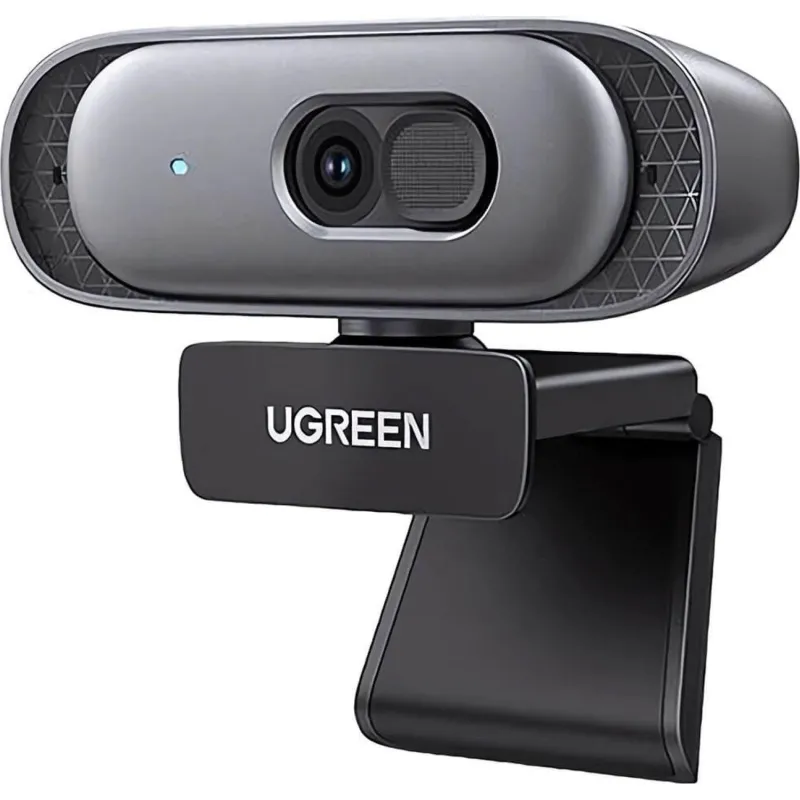 Веб-камера UGREEN CM778 (35626) USB HD Camera 2K@30FPS цв. серый - фото 1
