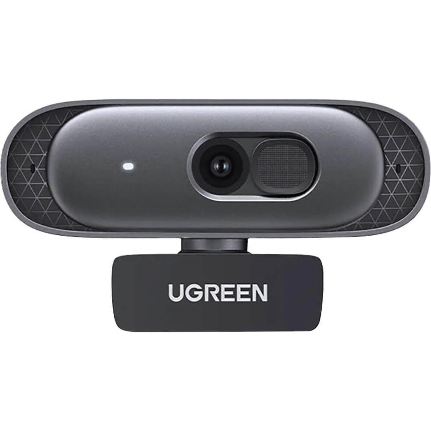Веб-камера UGREEN CM778 (35626) USB HD Camera 2K@30FPS цв. серый - фото 2