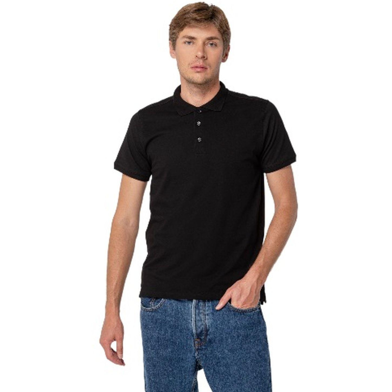 Рубашка поло Virma Stretch черн.XXXL - фото 1