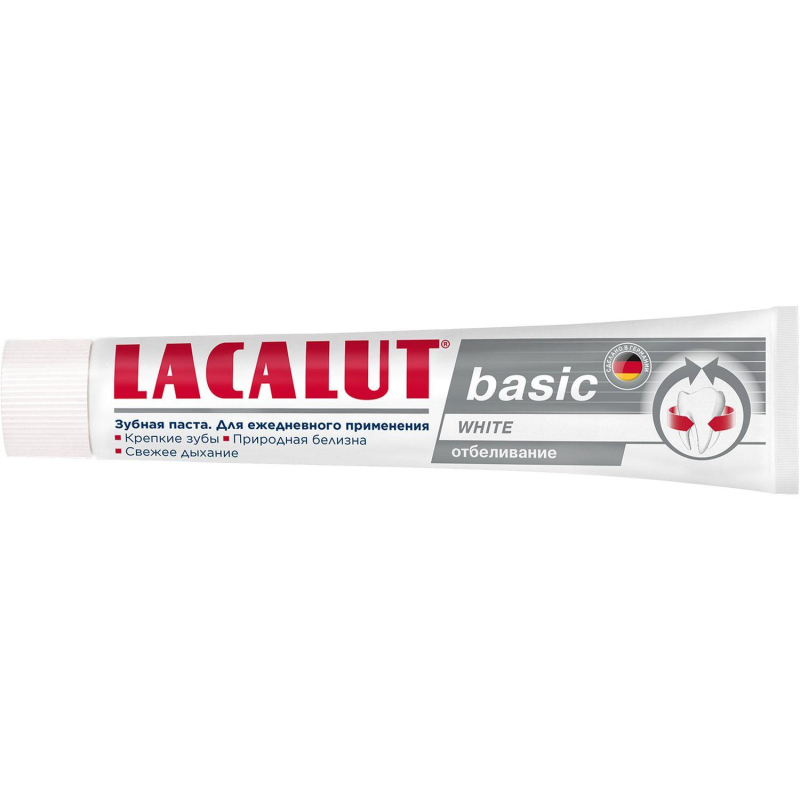 Зубная паста Lacalut basic white 75 мл - фото 2