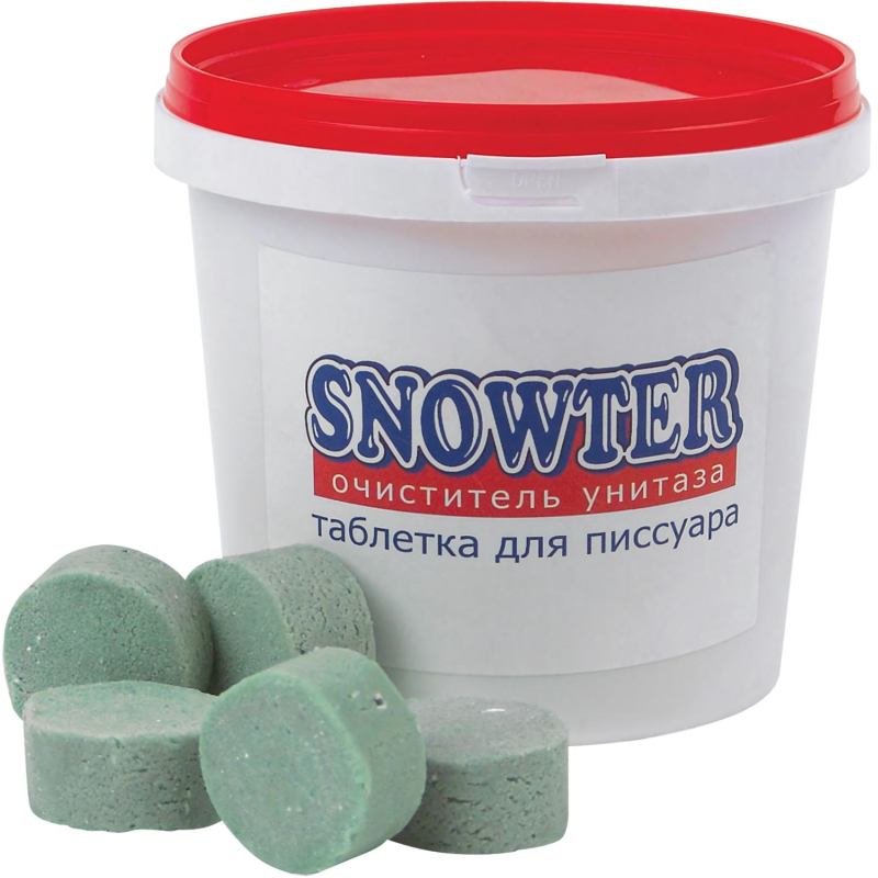 Таблетки для писсуаров Snowter 1 кг (отдушки в ассортименте) - фото 1