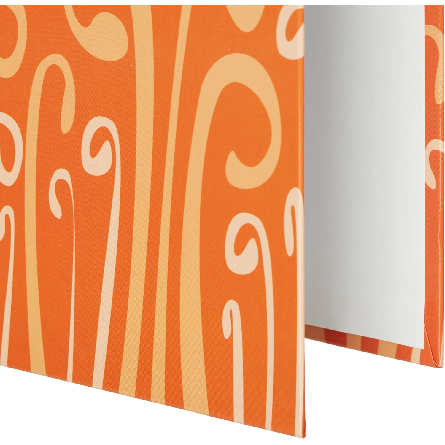 Папка-регистратор Attache Fantasy 75мм ламин.картон оранжевый,бум/лам.карт - фото 3