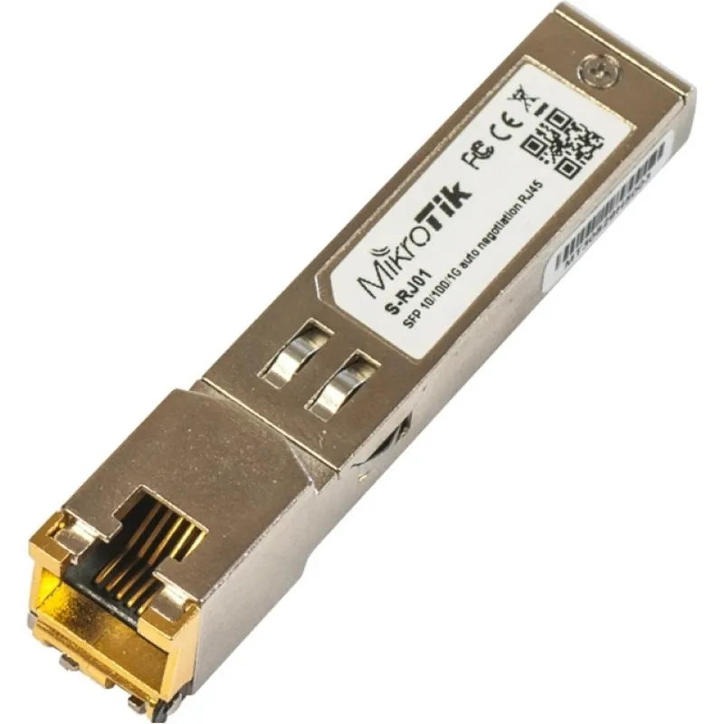 Трансивер MikroTik RJ45 SFP 10/100/1000M copper module - фото 1