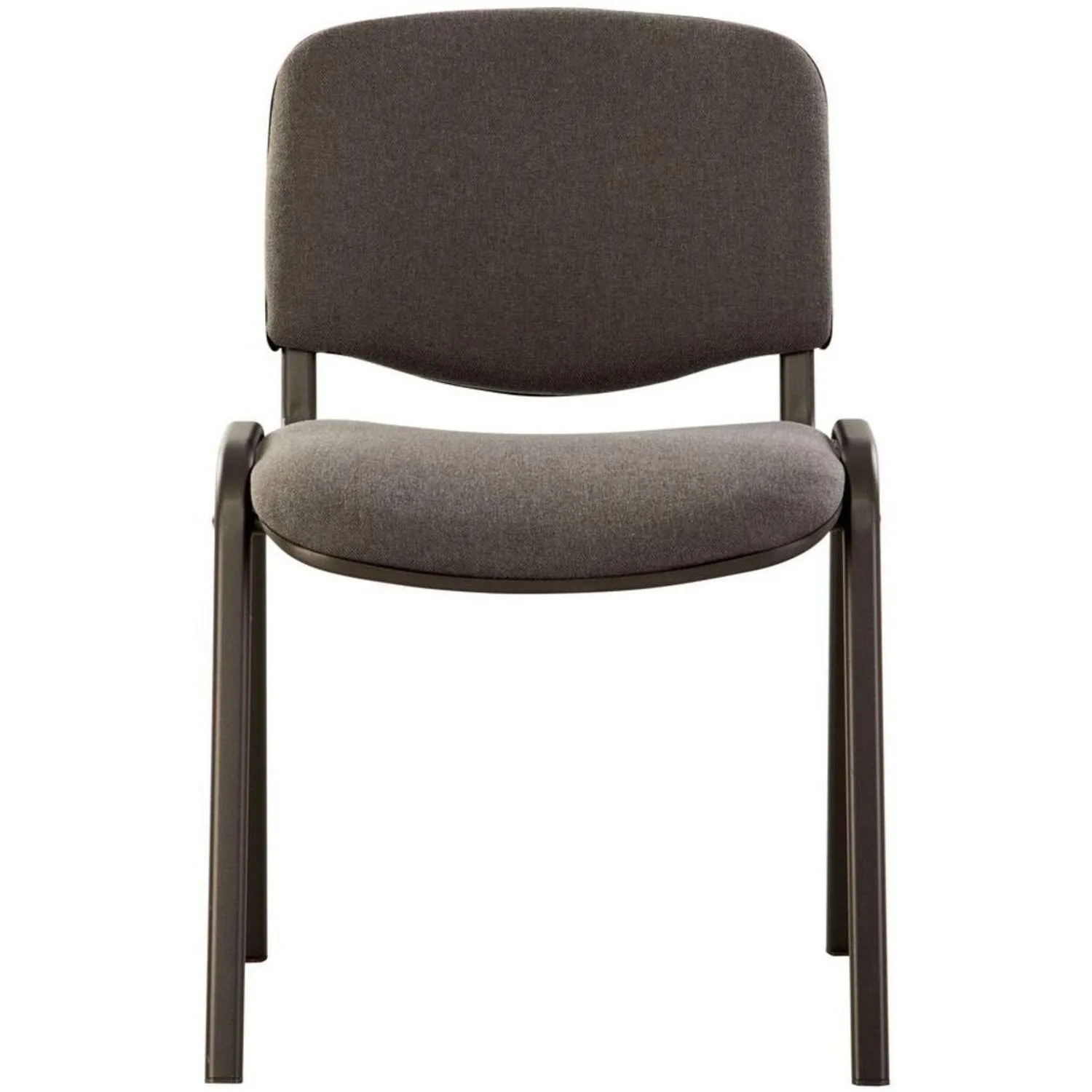 Стул 0MX_UA_EChair Rio(ИЗО/ISO) черн, ткань серая С-38 - фото 2