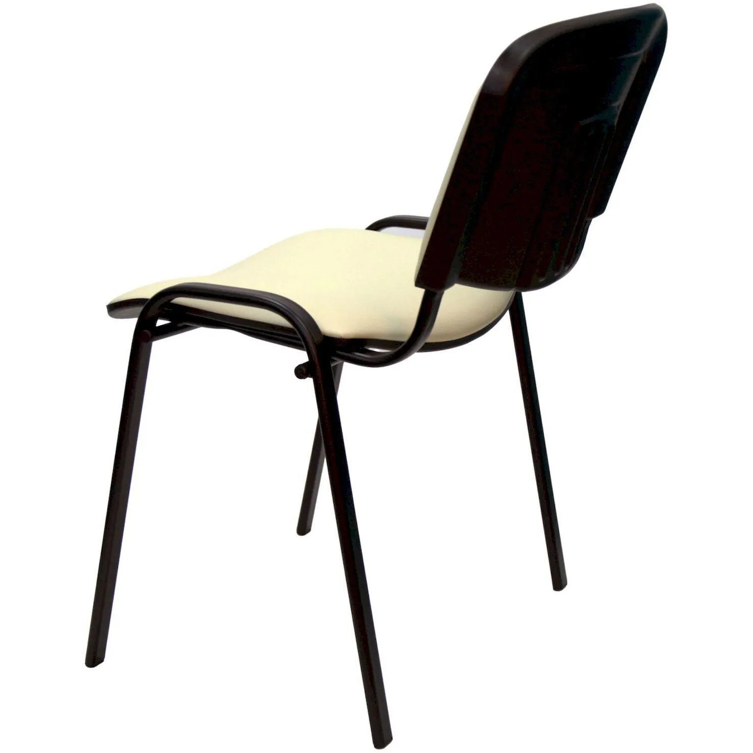 Стул 0MX_UA_EChair Rio(ИЗО/ISO) черный, к/з бежевый V-18 - фото 10