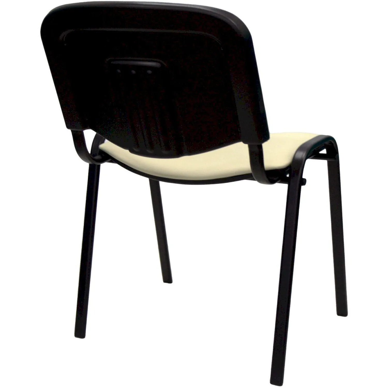 Стул 0MX_UA_EChair Rio(ИЗО/ISO) черный, к/з бежевый V-18 - фото 11