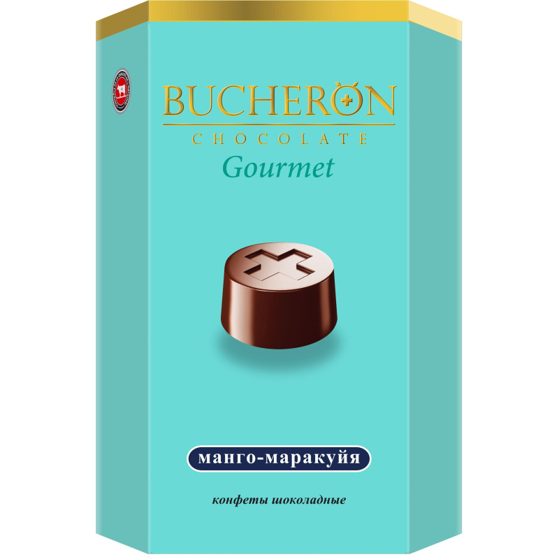 Конфеты шоколадные BUCHER?N GOURMET со вкусом манго-маракуйя 130г - фото 1