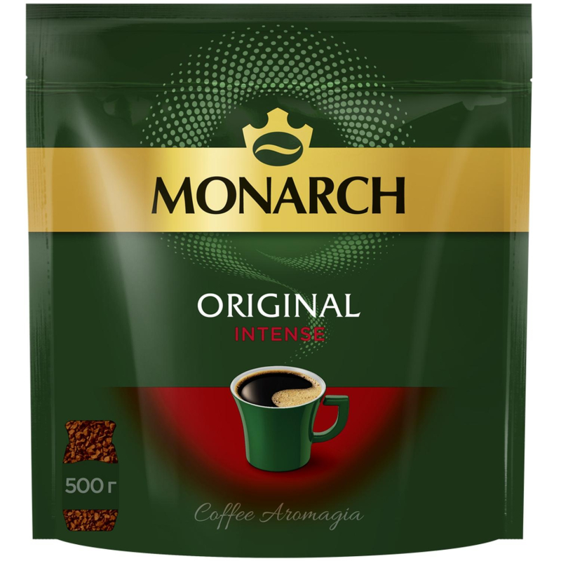 Кофе растворимый сублимированный Monarch Original Intense натуральный 500 г - фото 1