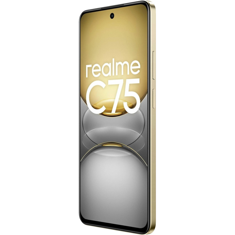 Смартфон Realme C75 RMX3941 128Gb 8Gb золотистый - фото 4