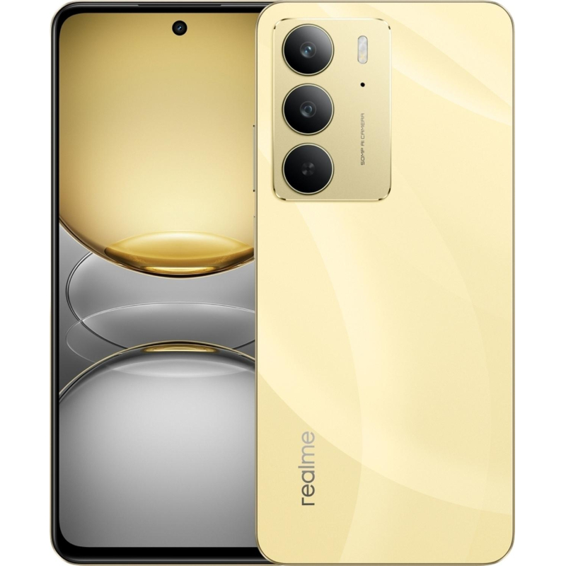 Смартфон Realme C75 RMX3941 128Gb 8Gb золотистый - фото 7
