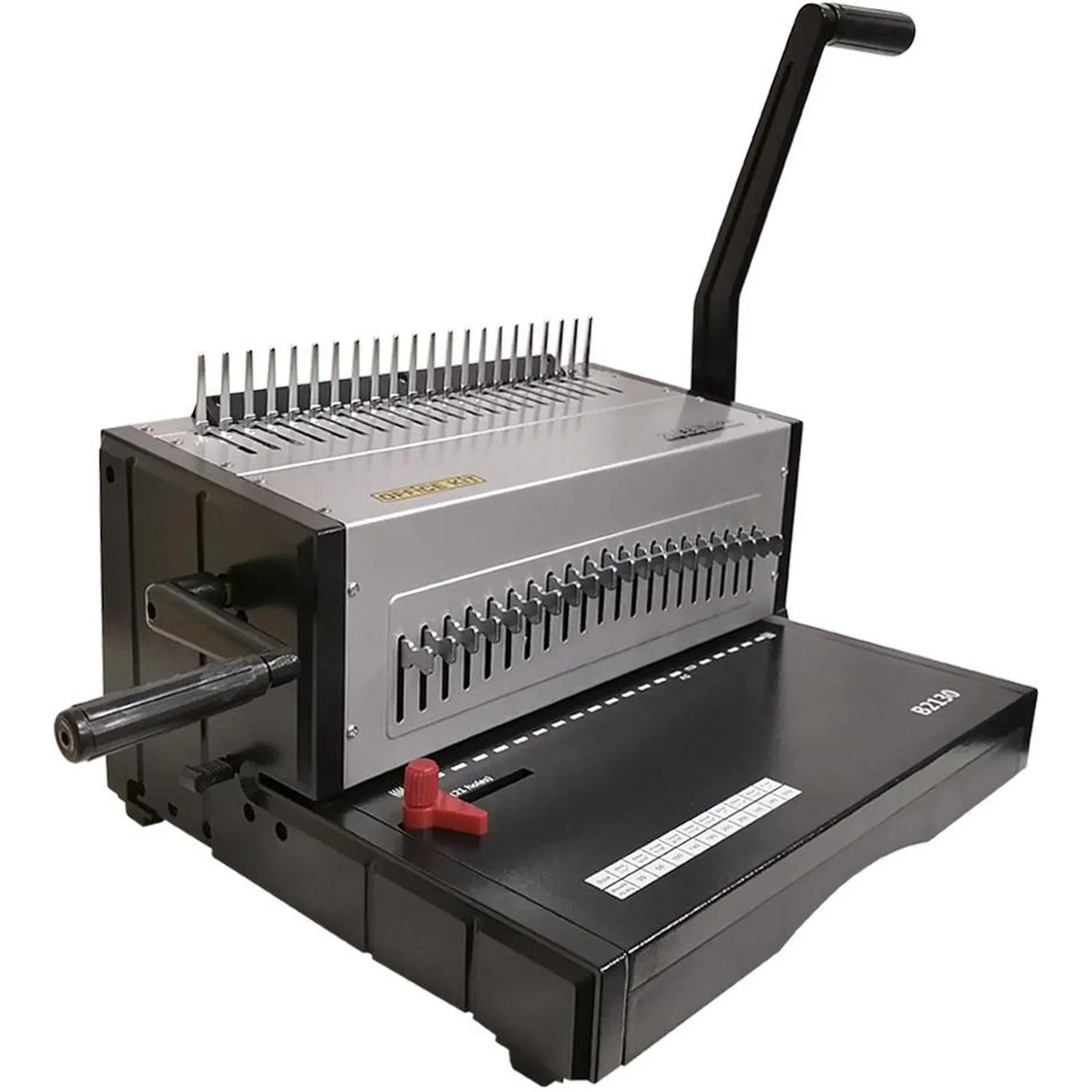 Брошюровщик Office Kit B2130 А4, 30л./500л., пл.пружина - фото 3
