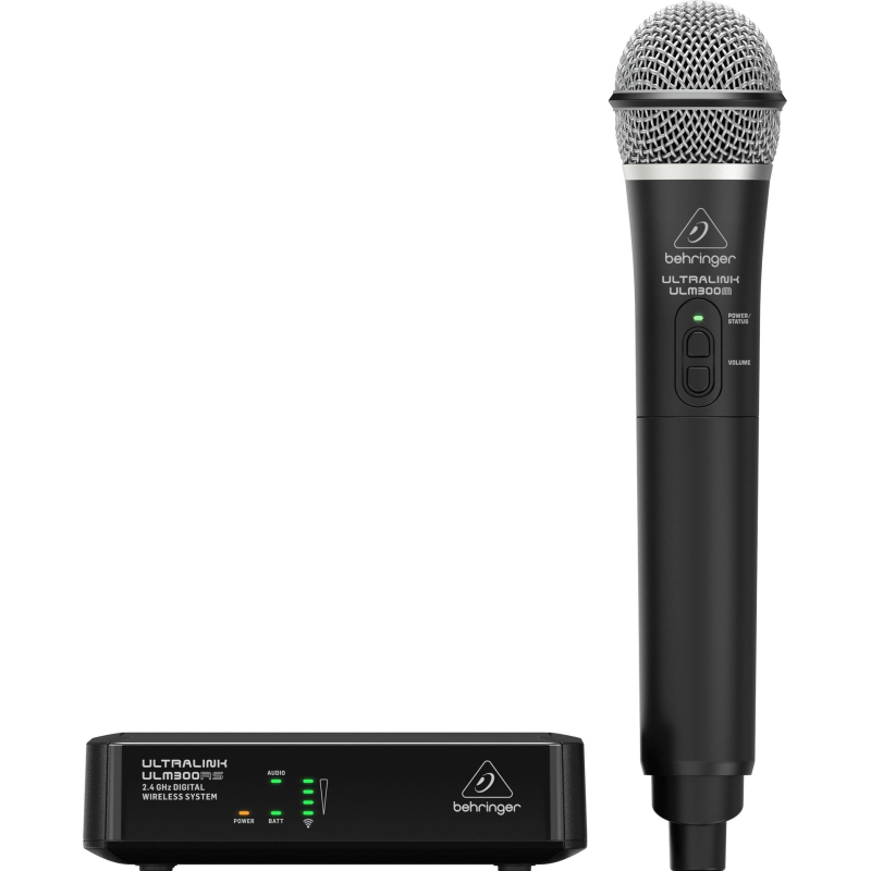 Радиосистема Behringer ULM300MIC, 2,4 ГГц, одноканальная с ручным мкф - фото 1