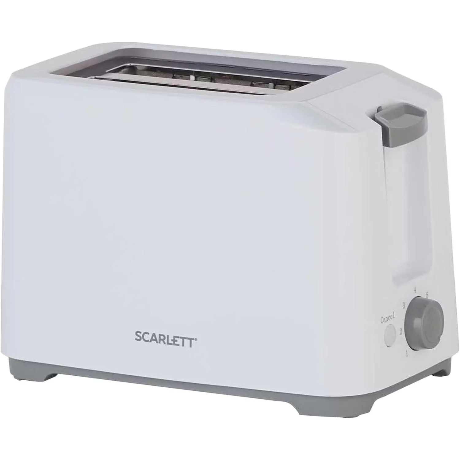Тостер SCARLETT SC-TM11019, 700Вт, белый - фото 1