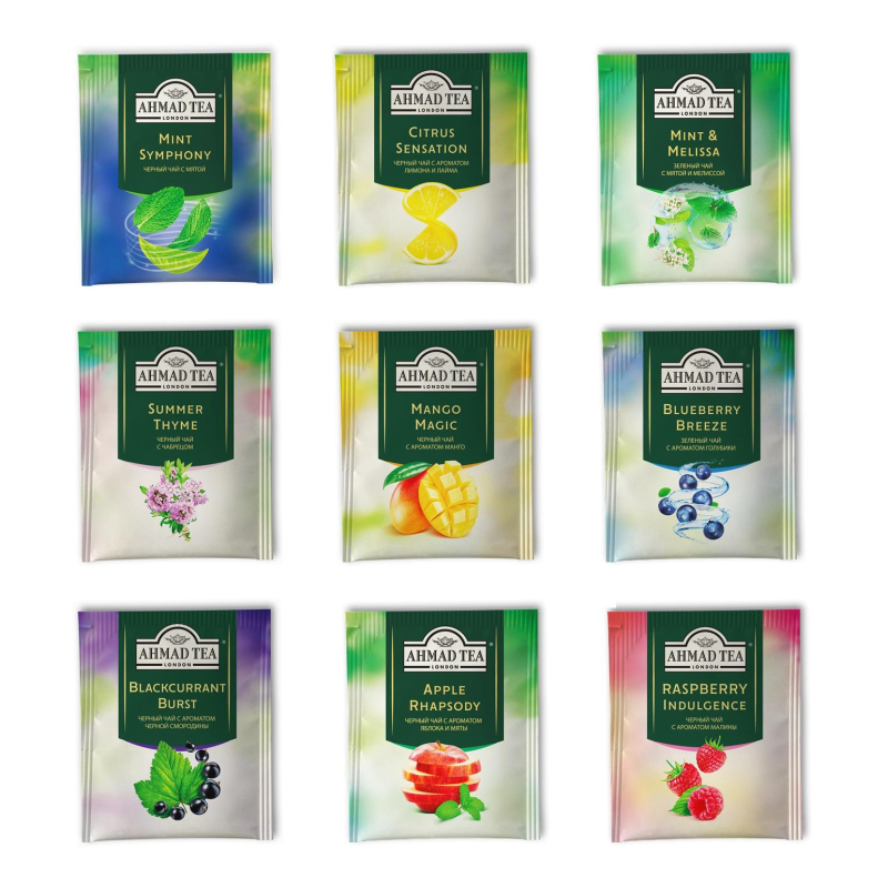Чай Ahmad Tea Discovery Tea/Чайное открытие ассорт 9 вкусов 36 пак N089 - фото 2