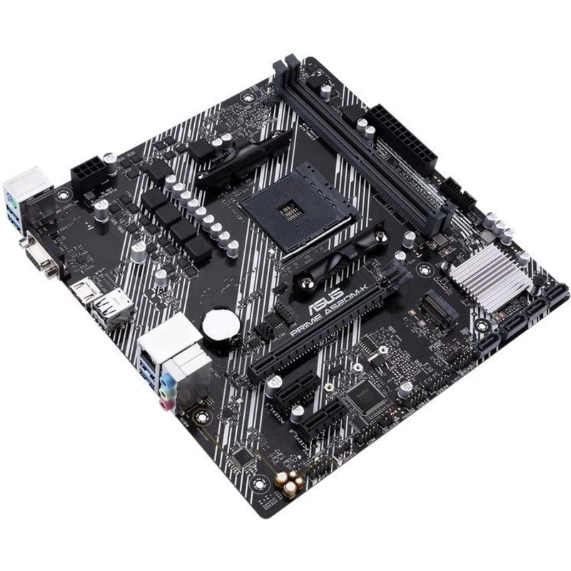 Материнская плата Asus PRIME A520M-K Soc-AM4 AMD 2xDDR4 mATX - фото 5