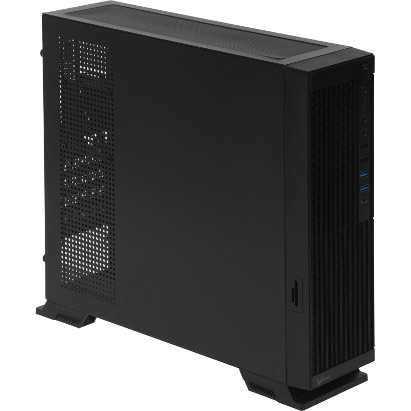 Корпус Formula SFF T11 черный без БП mATX 2xUSB2.0 2xUSB3.0 audio - фото 1