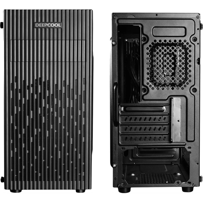 Корпус Deepcool MATREXX 30 чер.безБП mATX 1x120mm USB2.0x3.0 audio bott PSU - фото 4