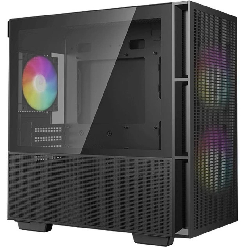 Корпус Deepcool CH360 чер.без БП mATX 7x120mm 3x140mm USB3.0 audio bott PSU - фото 2
