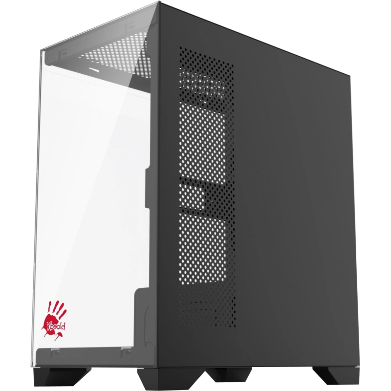 Корпус Bloody BD-CC103 чер.безБП mATX 7x120mm USB2.0x3.0 audio bott PSU - фото 2