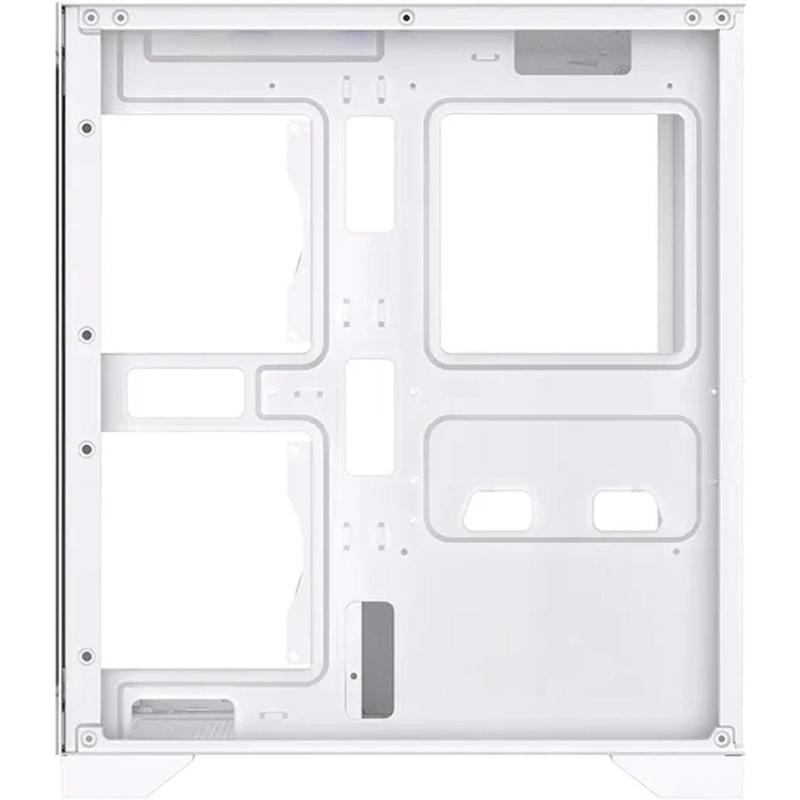 Корпус Bloody BD-CC103 бел.безБП mATX 7x120mm USB2.0x3.0 audio bott PSU - фото 5