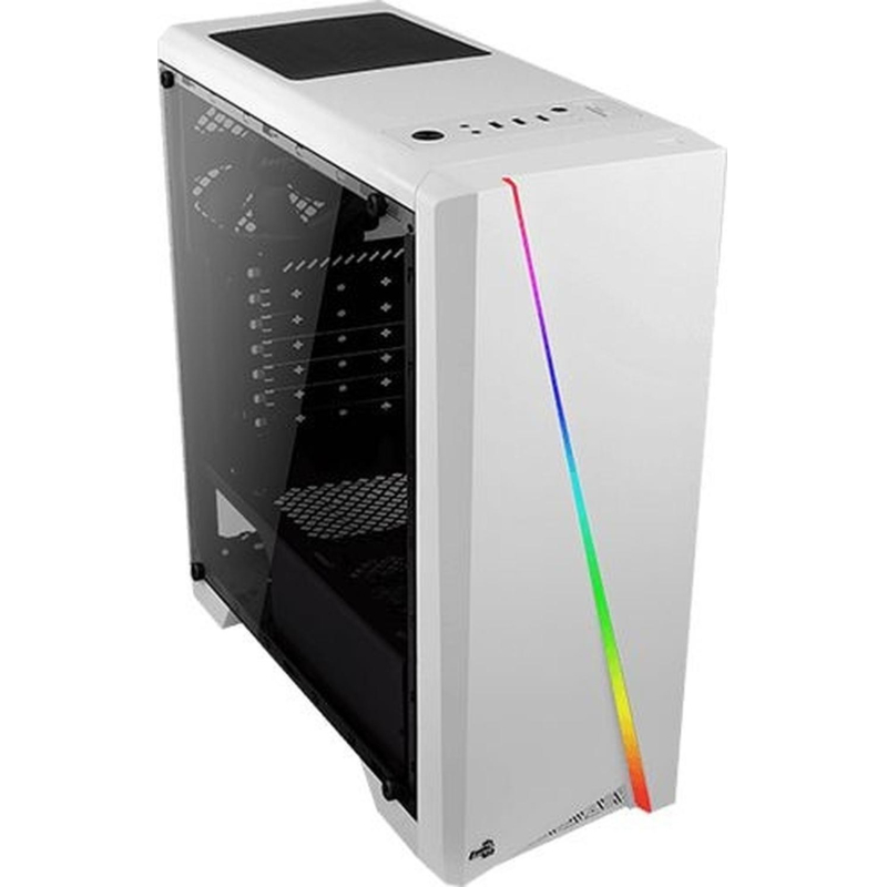 Корпус Aerocool Cylon бел.безБП ATX 5x120mm 2xUSB2.0x3.0 audio CR bott PSU - фото 1