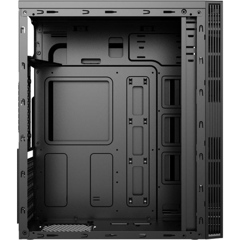 Корпус Accord ACC-CL292B черный без БП ATX 4x120mm 2xUSB2.0 1xUSB3.0 audio - фото 2