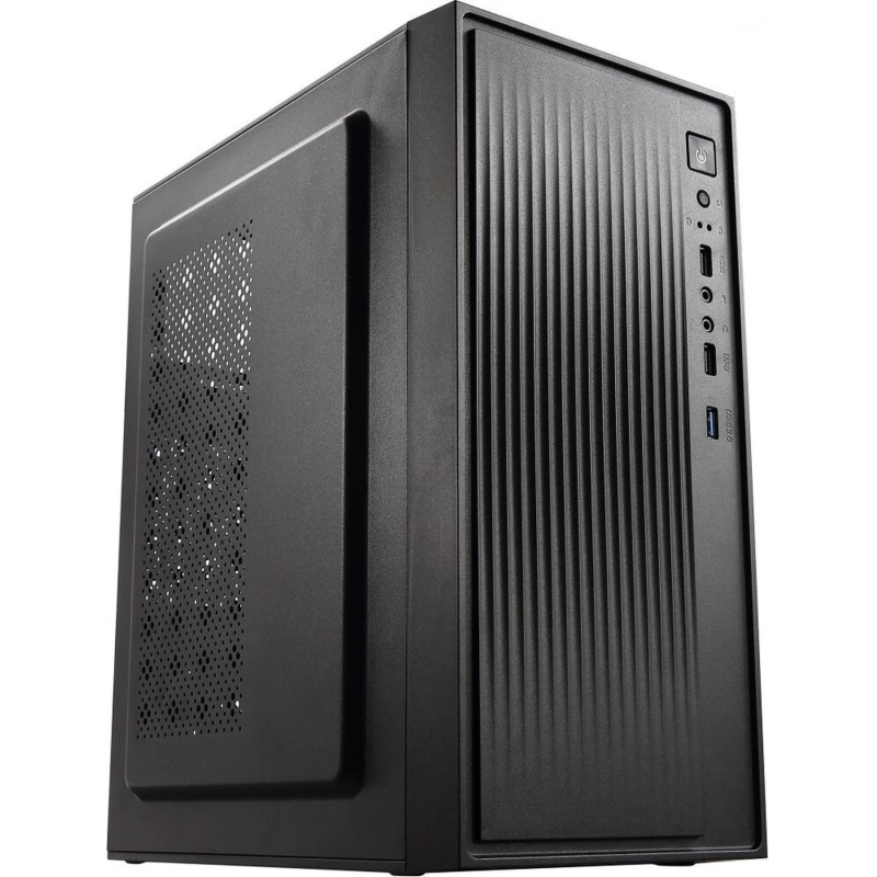 Корпус Accord ACC-261B чер.безБП mATX 2x80/3x92/2x120mm 2xUSB2.0x3.0 audio - фото 1
