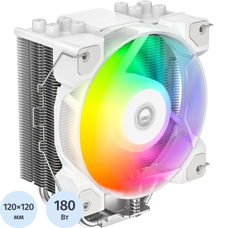 Кулер ID-Cooling SE-214-XT DF ARGB Soc-AM5/AM4/1200/1700/1851бел - фото 1