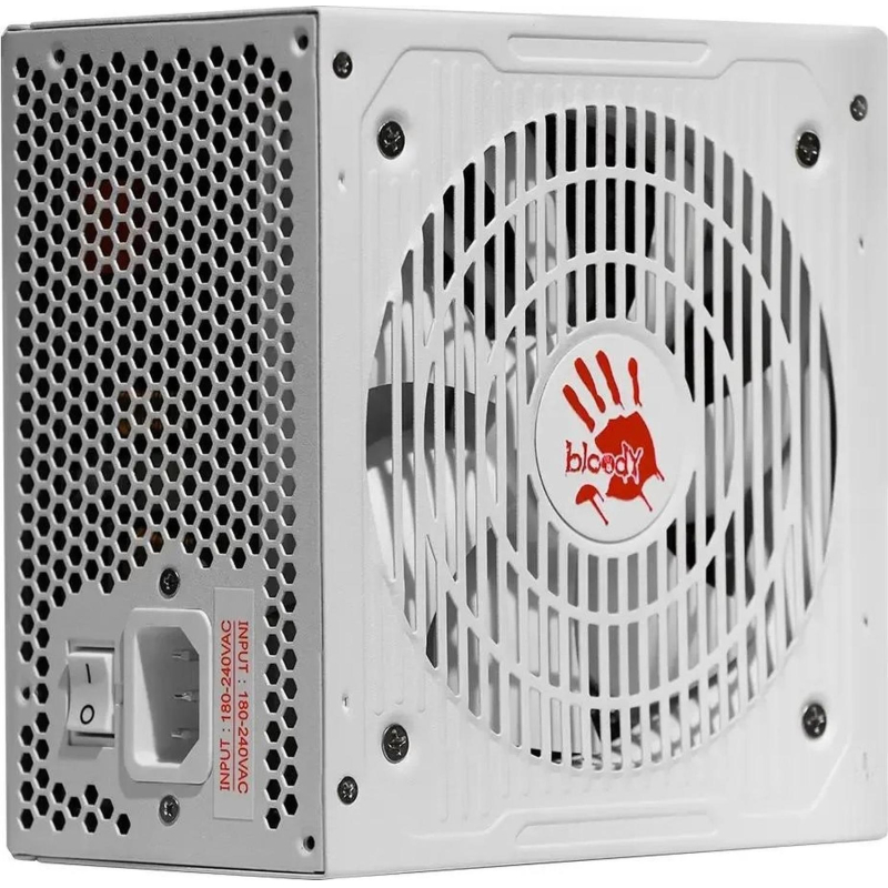 Блок питания Bloody (BD-PS750G-MW)ATX 80+(20+4pin APFC 120/fan Cab/Man - фото 1